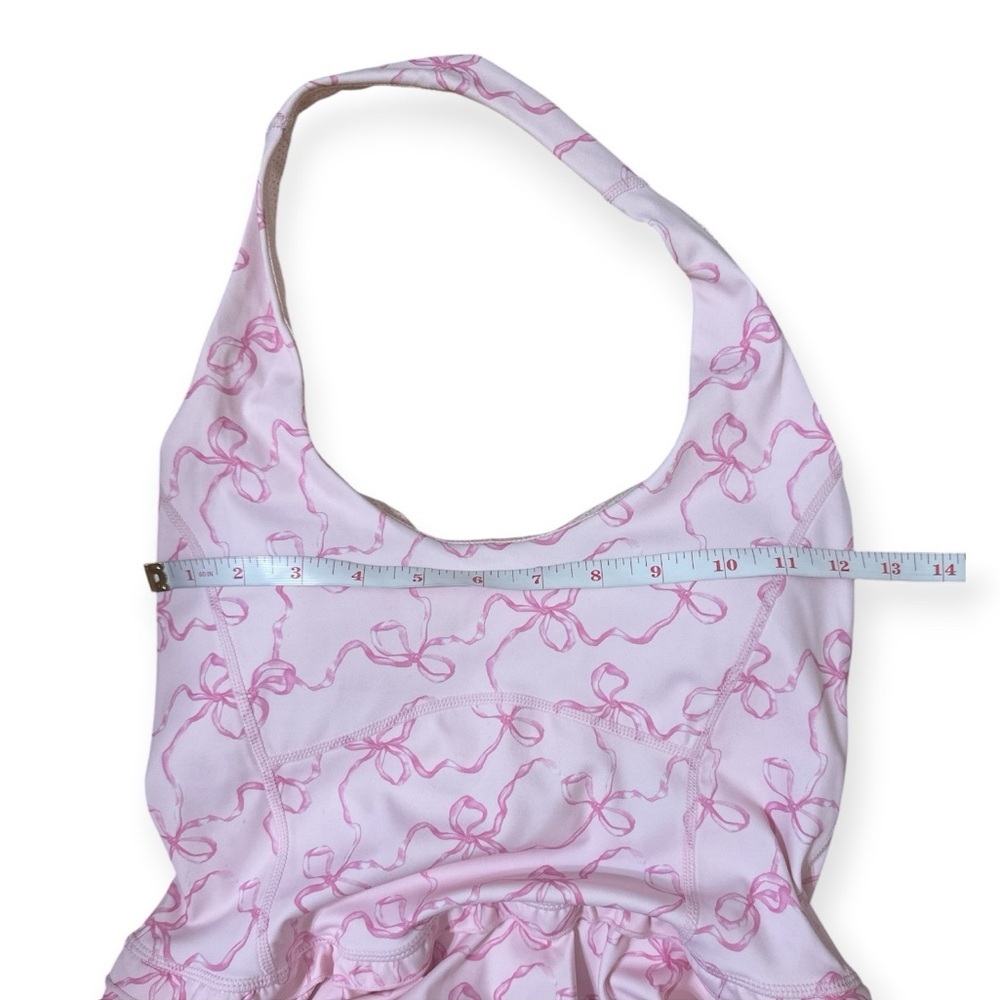 Love Shack Fancy Tierney Dress Posey Pink Bow Size Small NWT - Picture 5 of 9